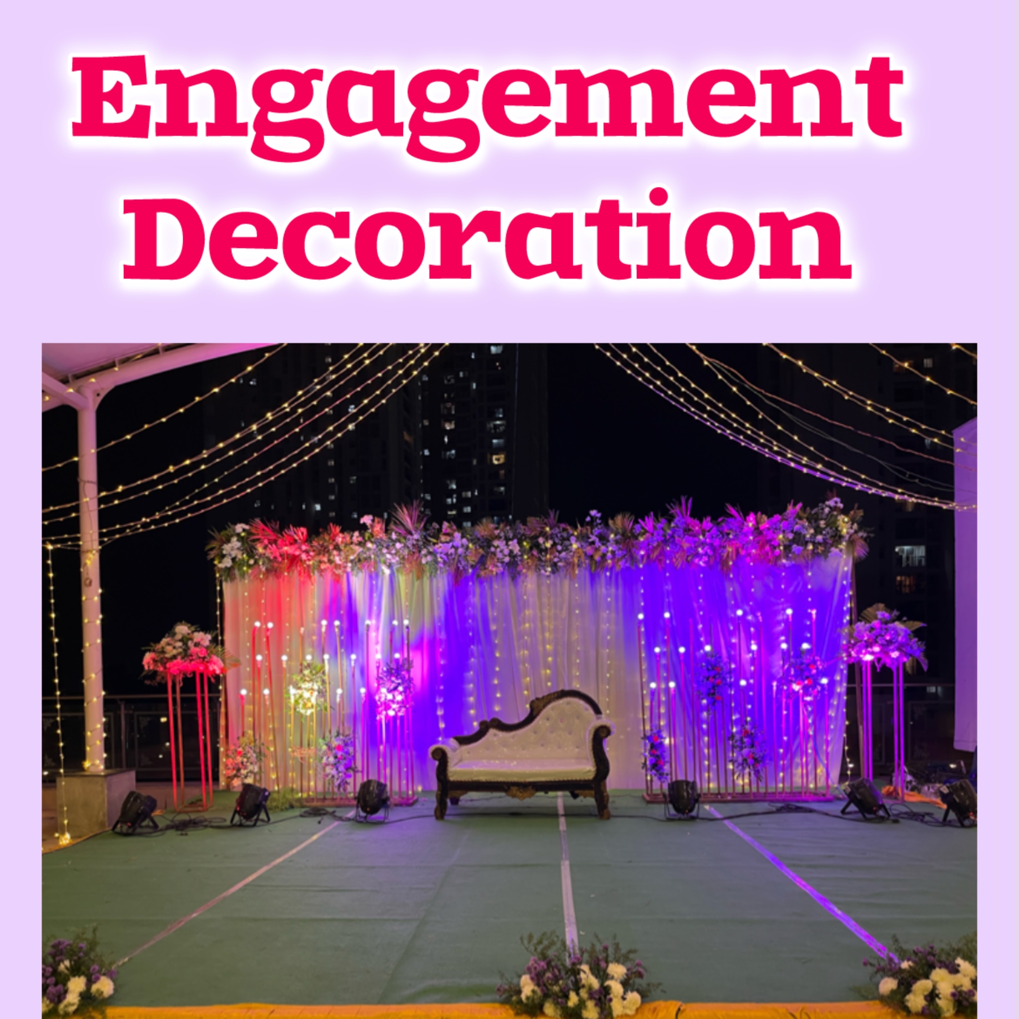 Engagement Decoration